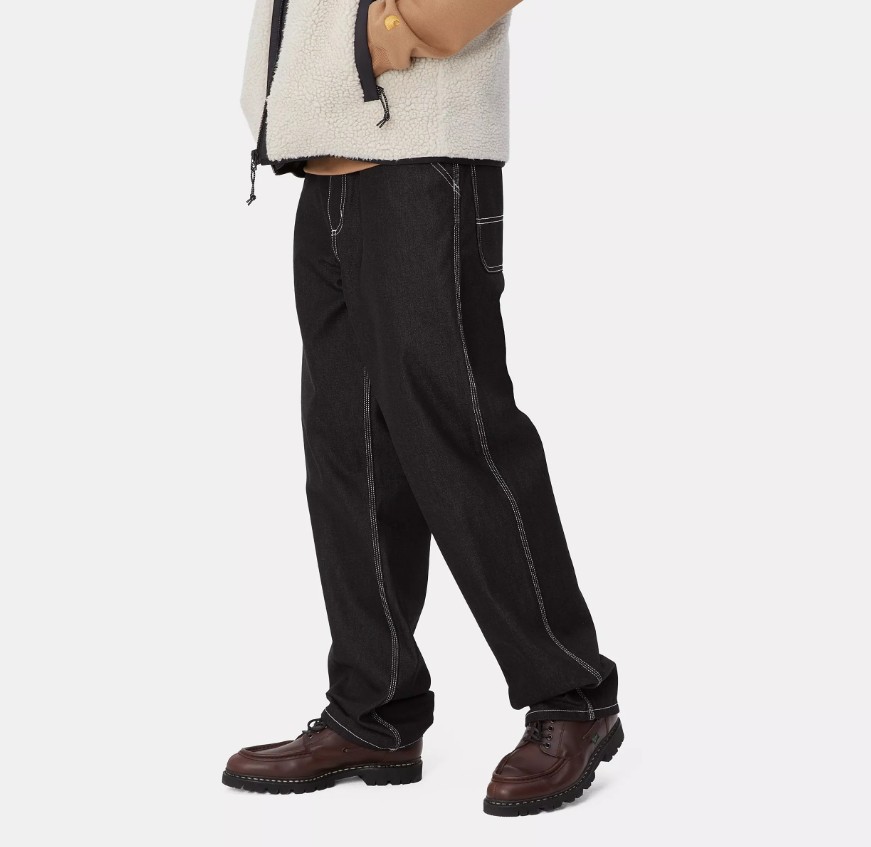 Carhartt WIP Simple Pant Denim Black Heavy Stone Wash