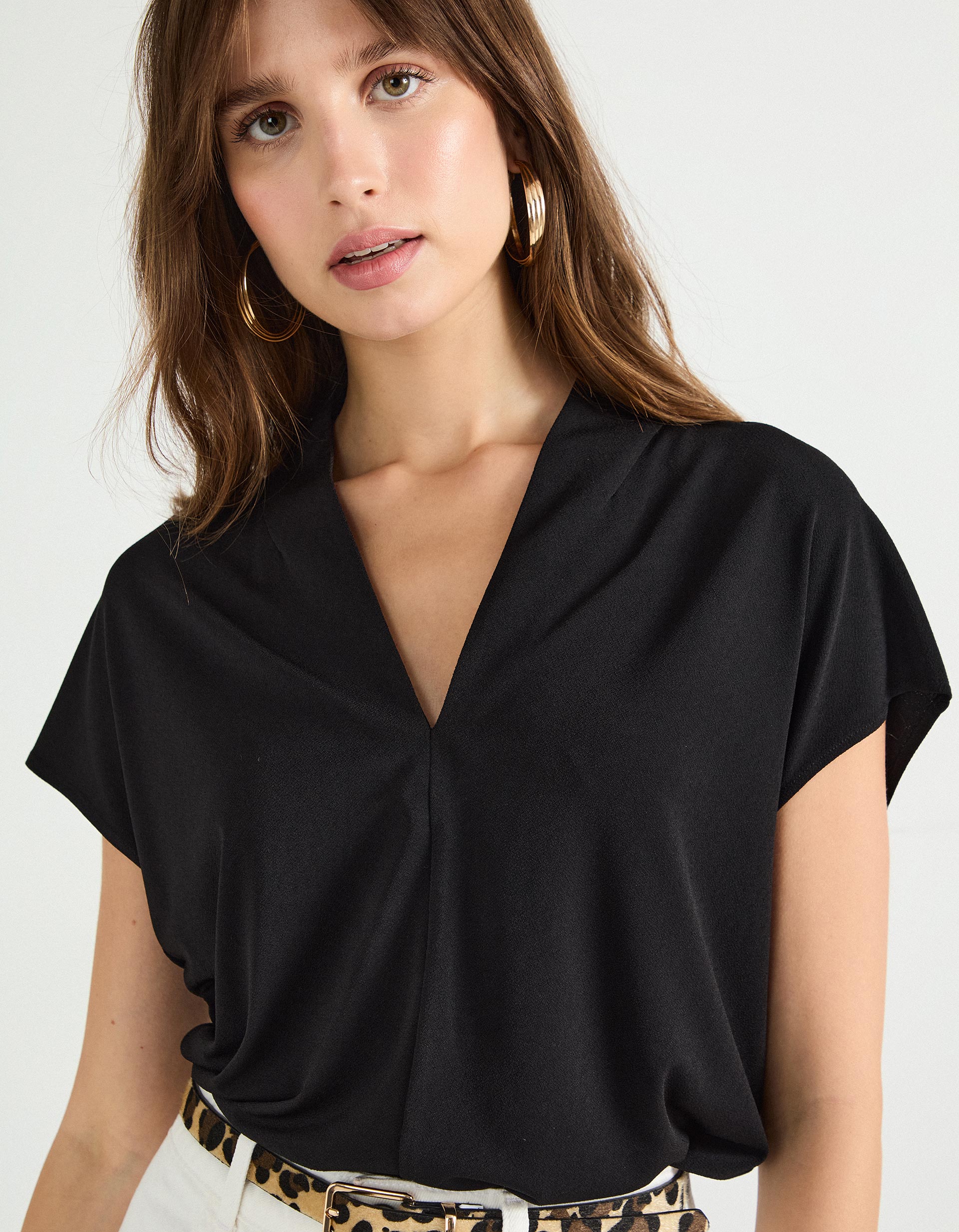 Blusa, Mulher, Preto