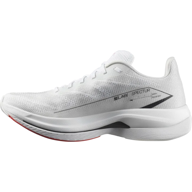 S/LAB SPECTUR  Laufschuhe Unisex White/FieryRed/Black