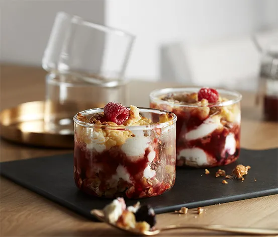 4 Portions- und Ofengläser