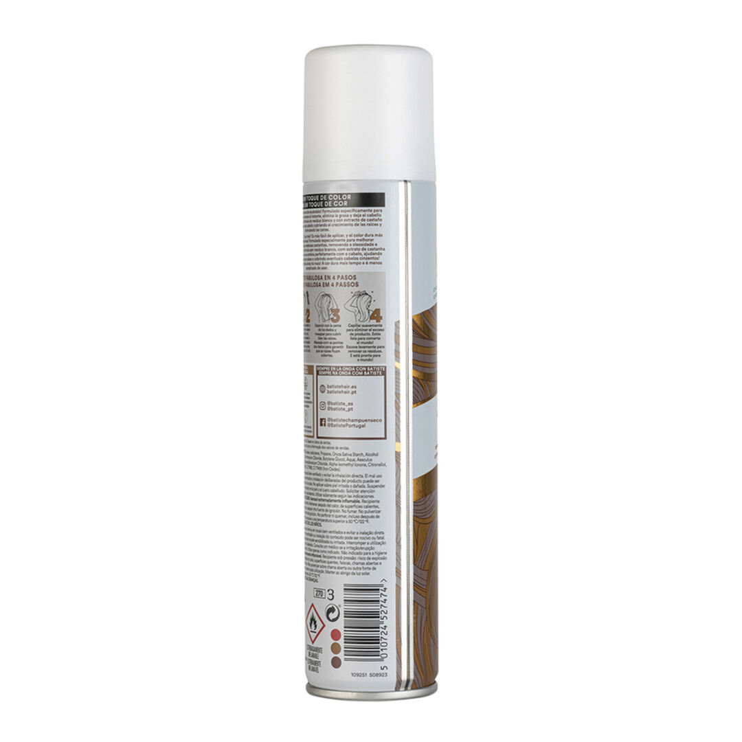 Batiste  Champô seco medium cabelo castanho - 200ml