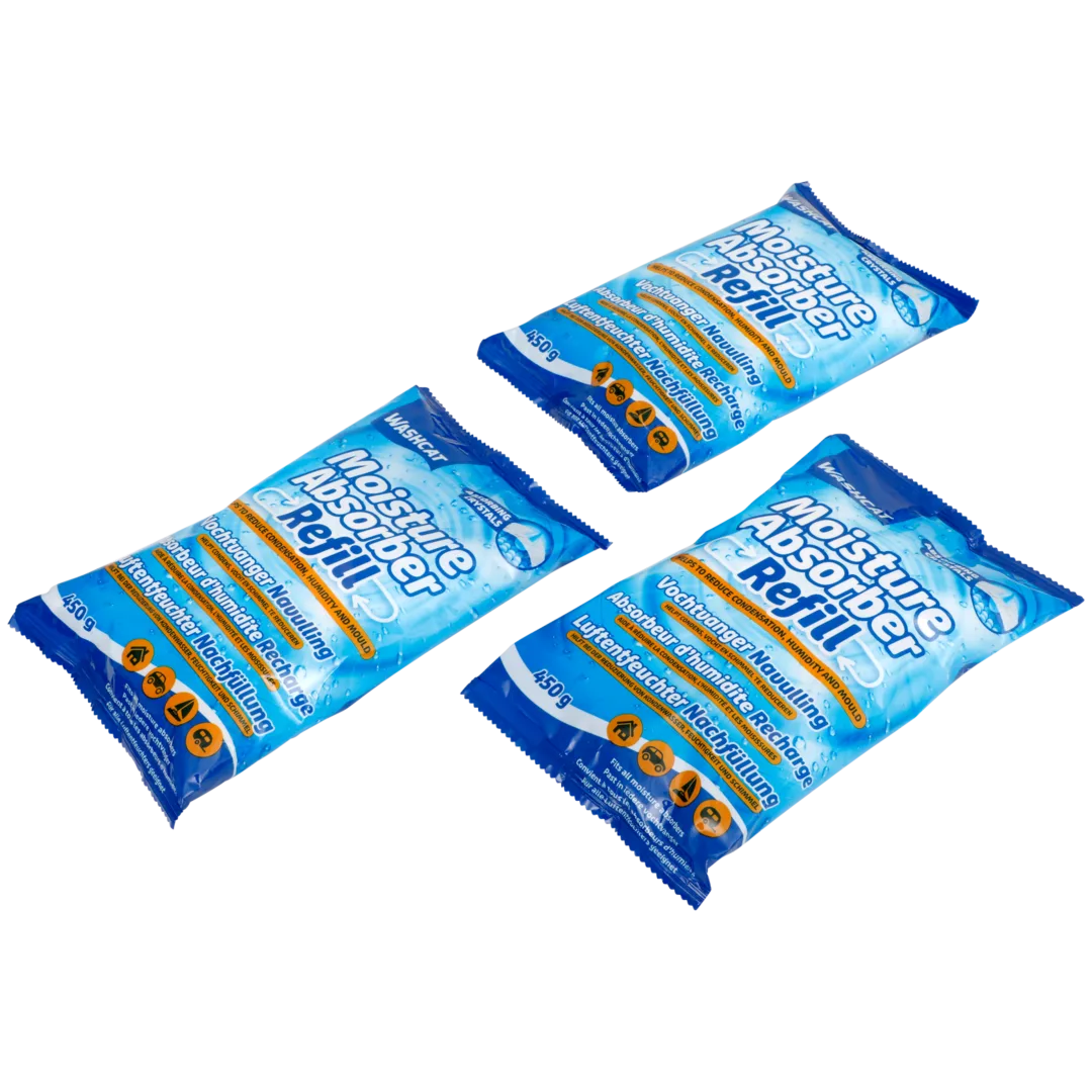 Washcat vochtvanger navulling 3 x 450 gram