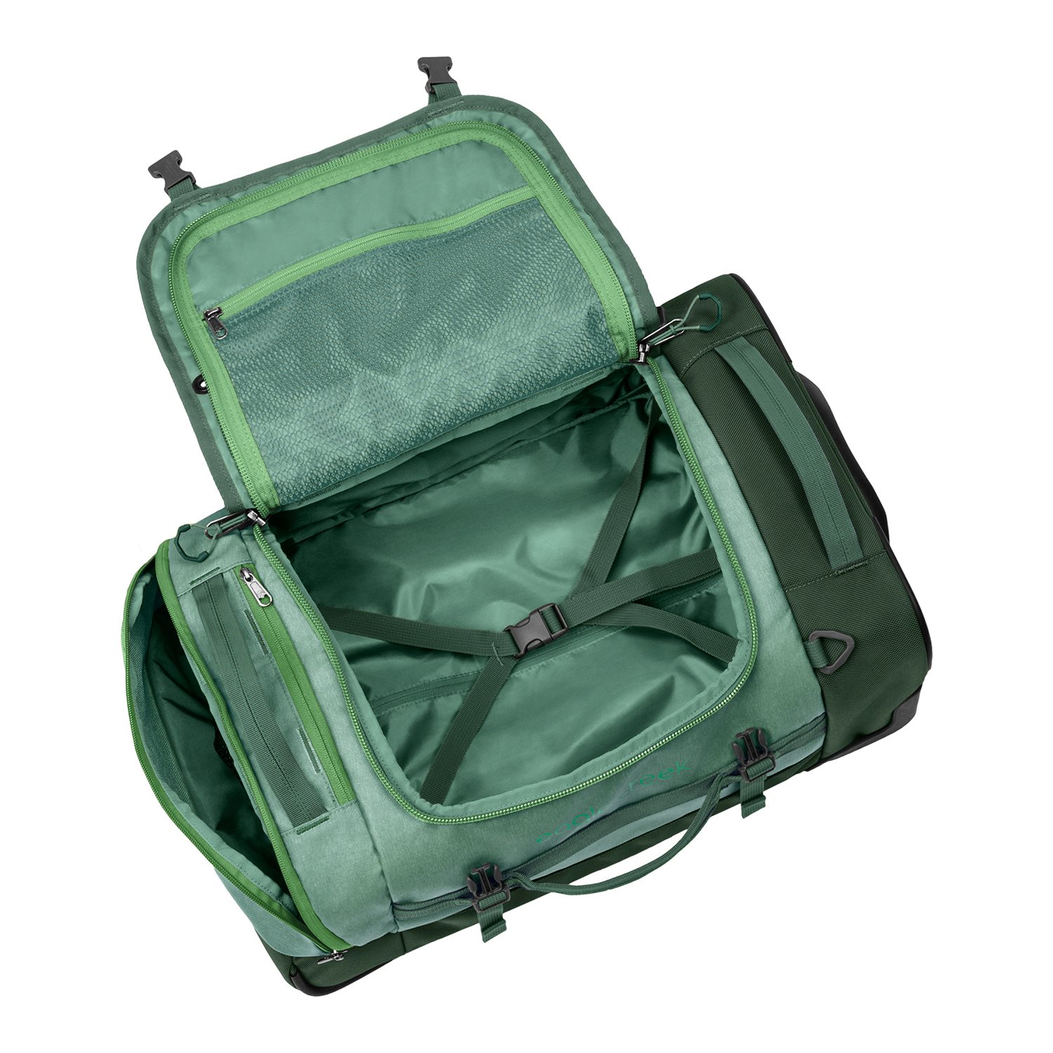 Eagle Creek Cargo Hauler XT Wheeled Duffel International Carry On duck green