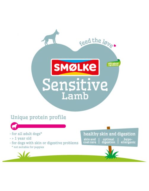 Smolke Sensitive Lam - Hondenvoer