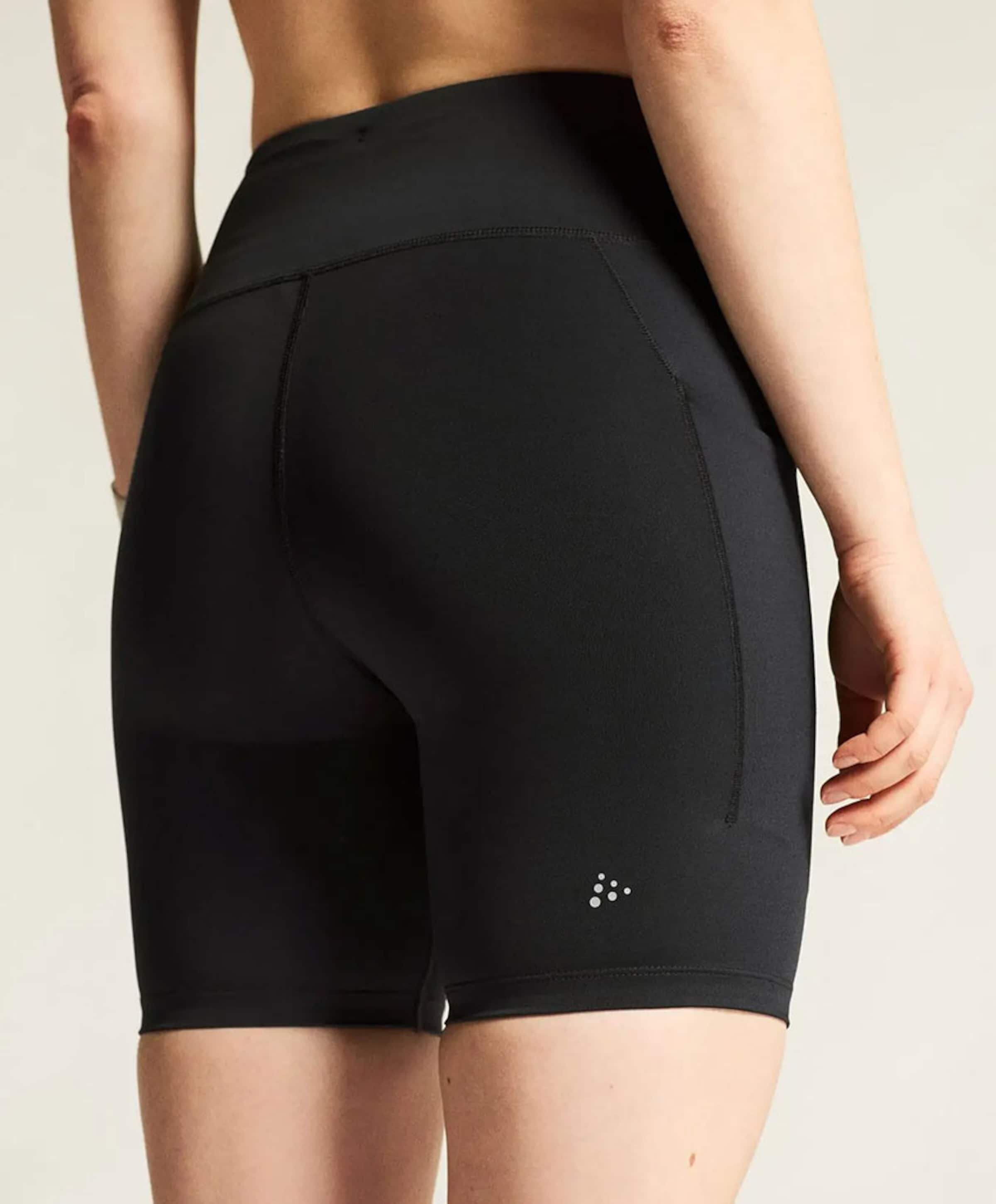 Craft ESSENCE SHORT TIGHTS 3 W dames tights zwart