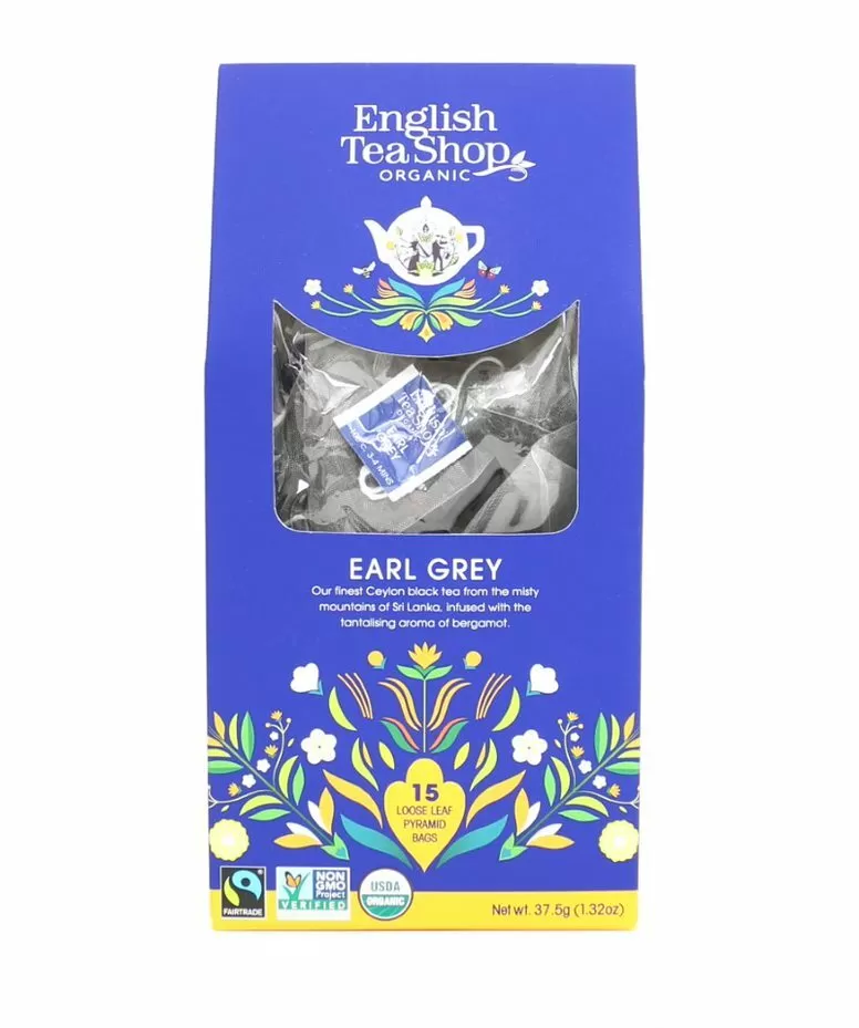 English Tea Shop Earl Grey Ø - 15 pyramider