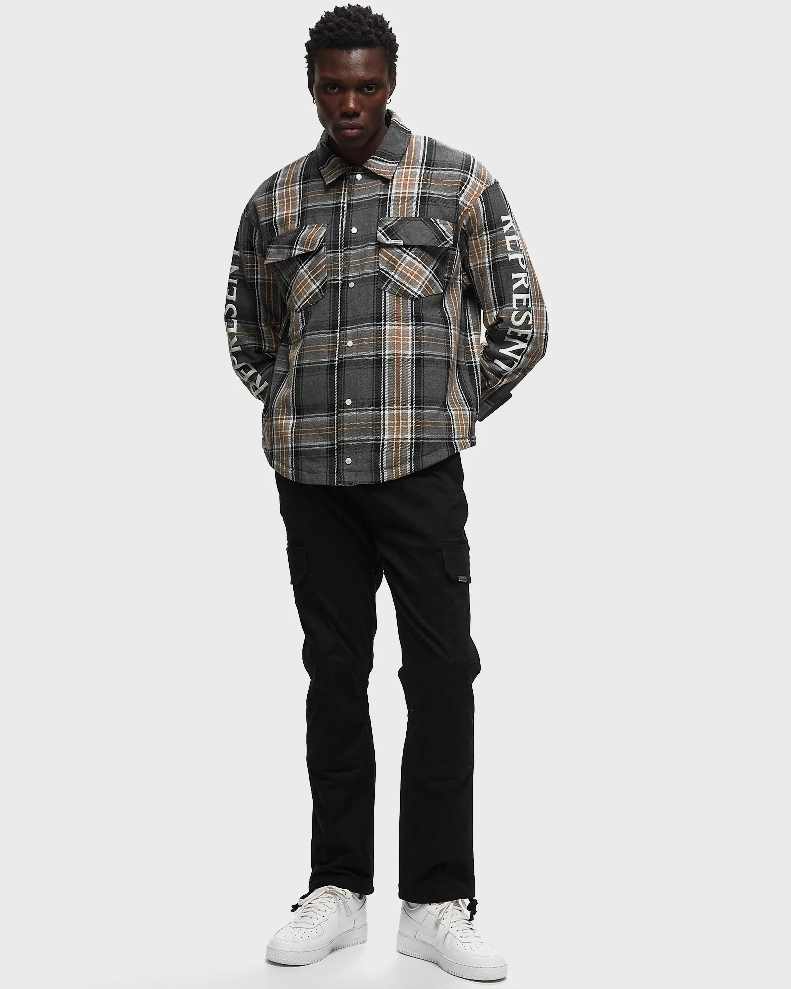 Represent QUILTED FLANNEL SHIRT