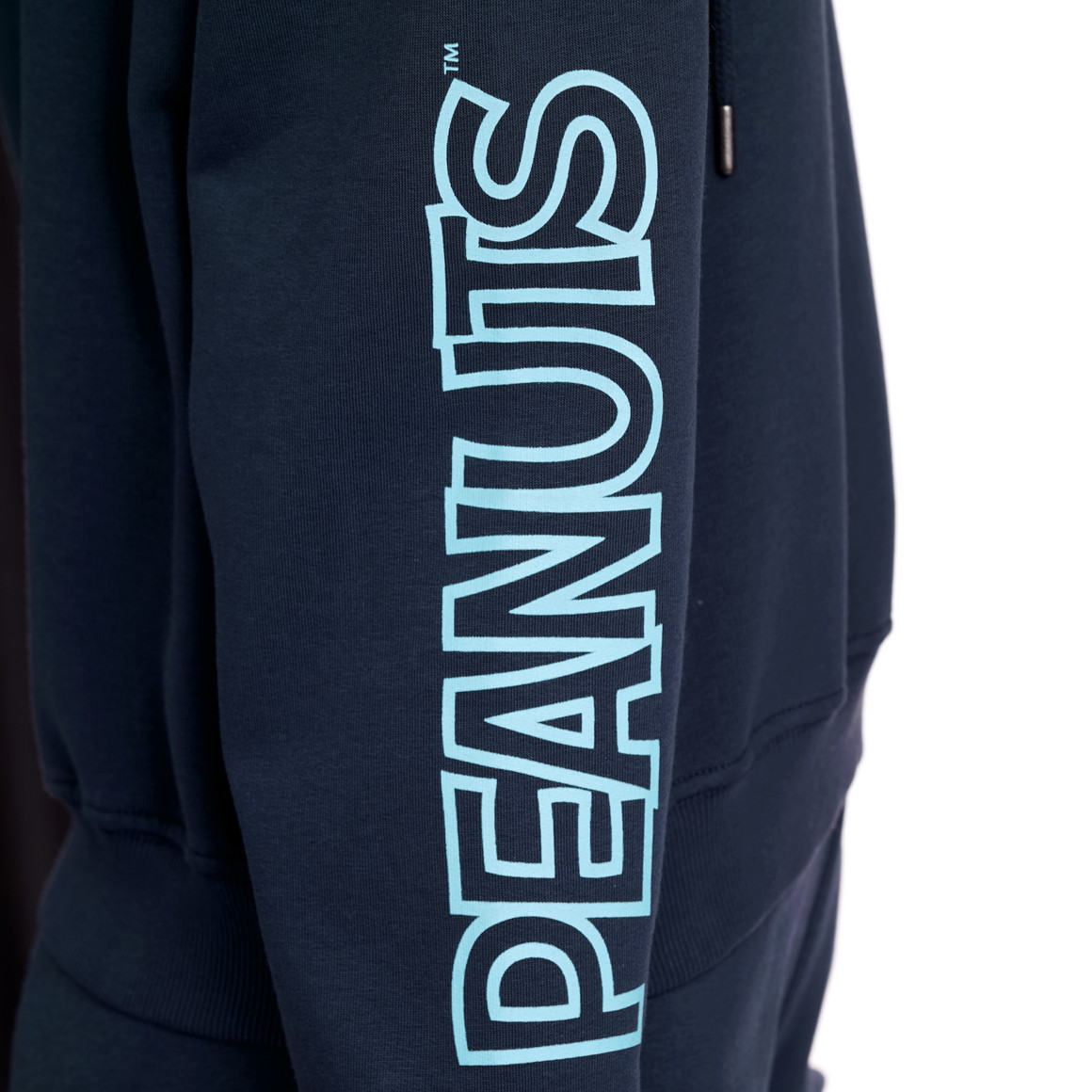 Jonas Nielsen Peanuts Hoodie mit Print dunkelblau