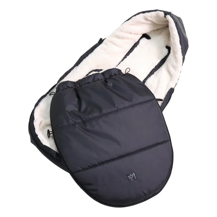 Kaiser Chancelière universelle Hoody 2.0 en polaire sherpa | Noir