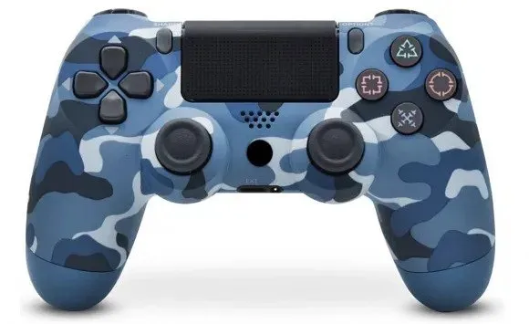 Roger controller - For PlayStation 4 V2 PS4 / PS TV / PS Now Camo Blue