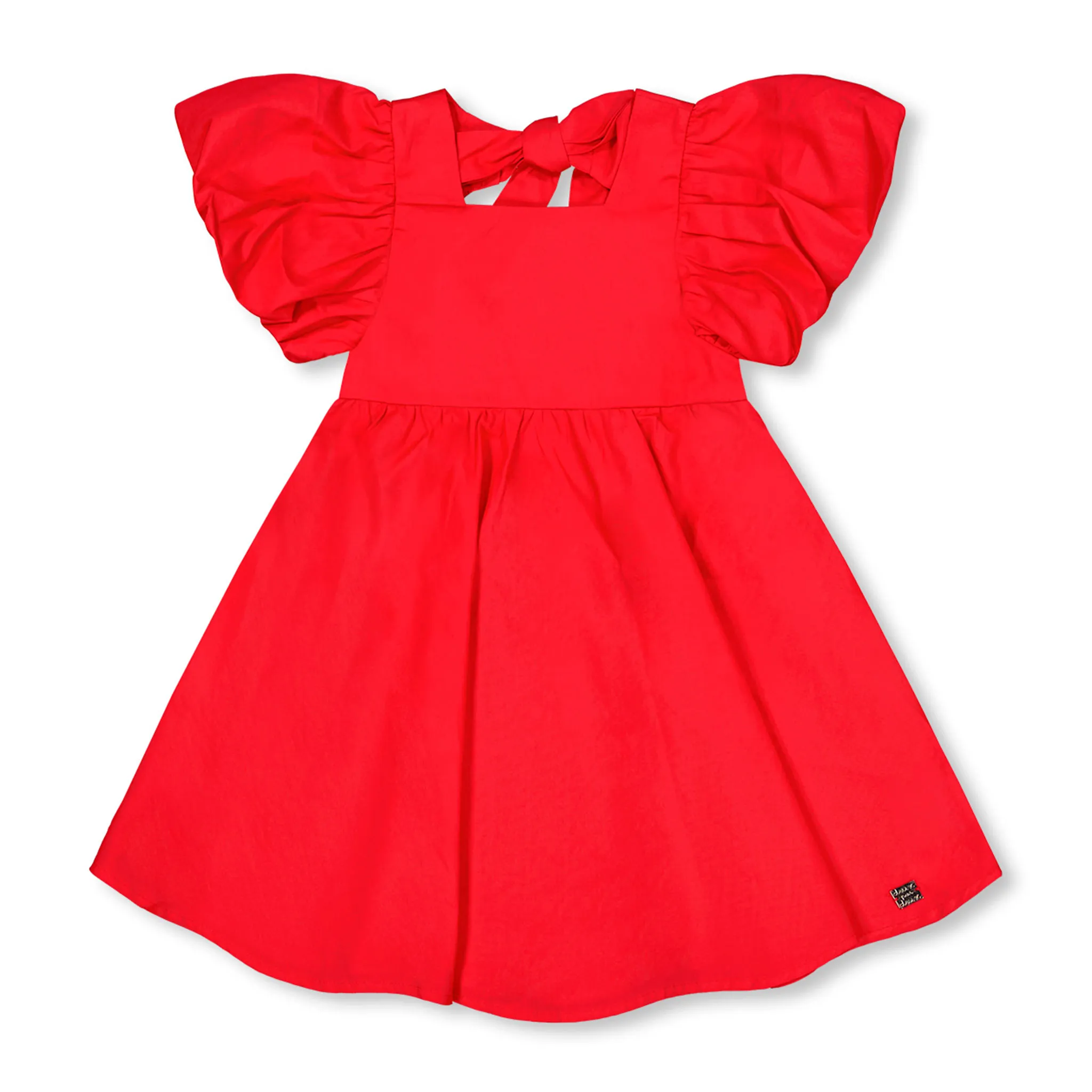 Deux par Deux Robe Fraise 7-10ans