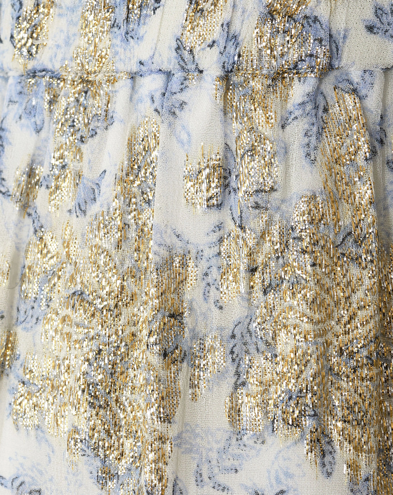 Maxi-Rock VIVI - GOLD in bright blue