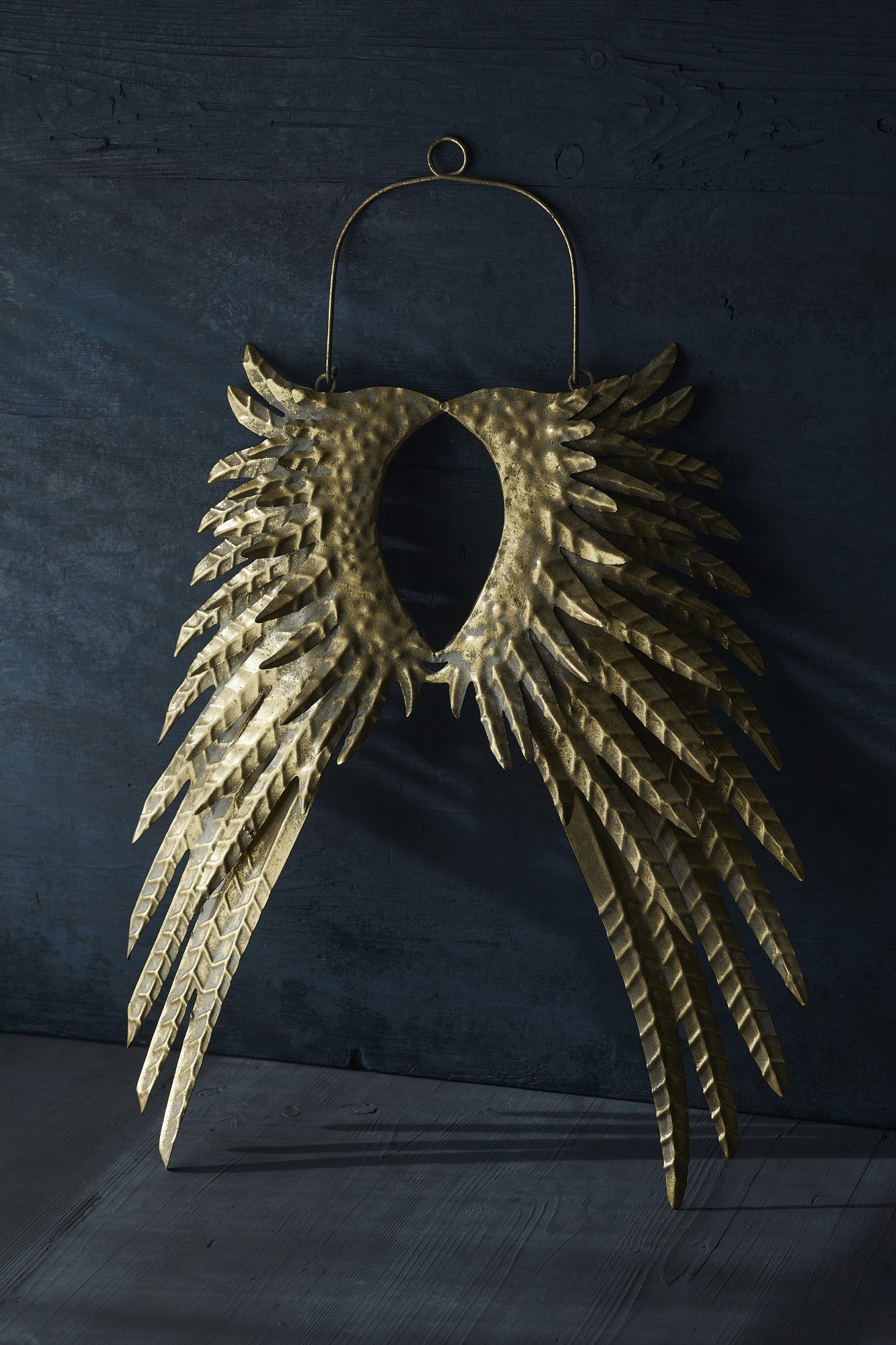 Wandschmuck 'Galatea', gold, H 58,5 cm, B 44 cm, L 5 cm von fischer's lagerhaus