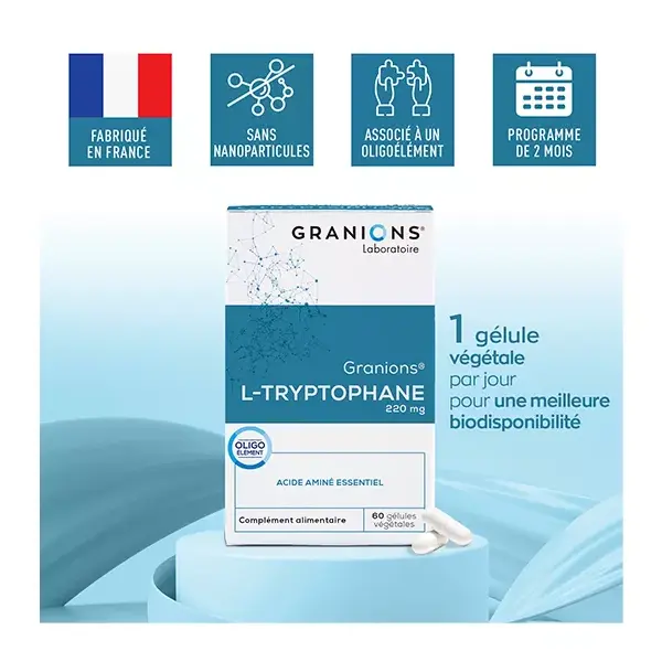 Granions L-Triptofano 220mg 60 cápsulas