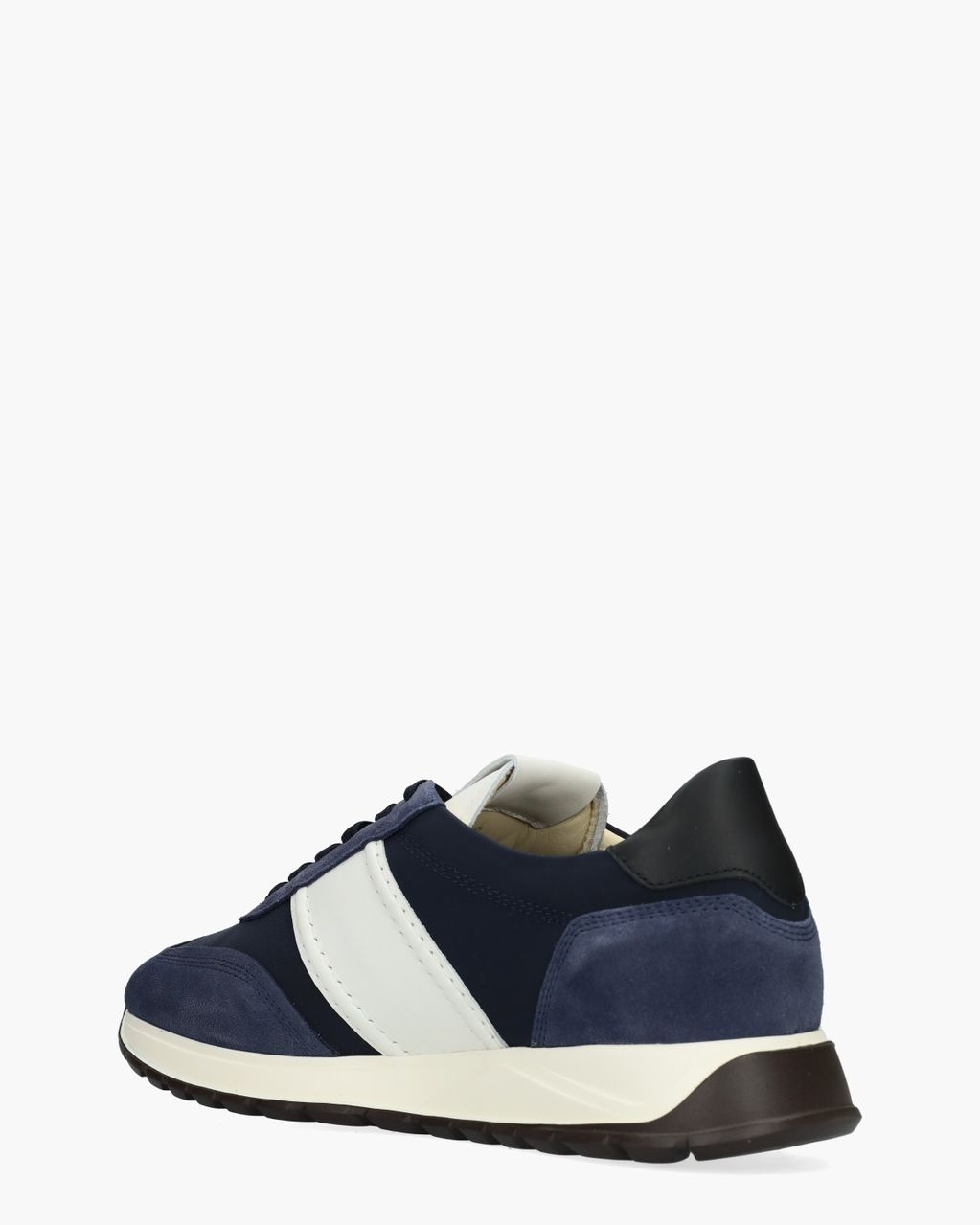 Nubikk Glen Hendrix Donkerblauw/Wit Herensneakers