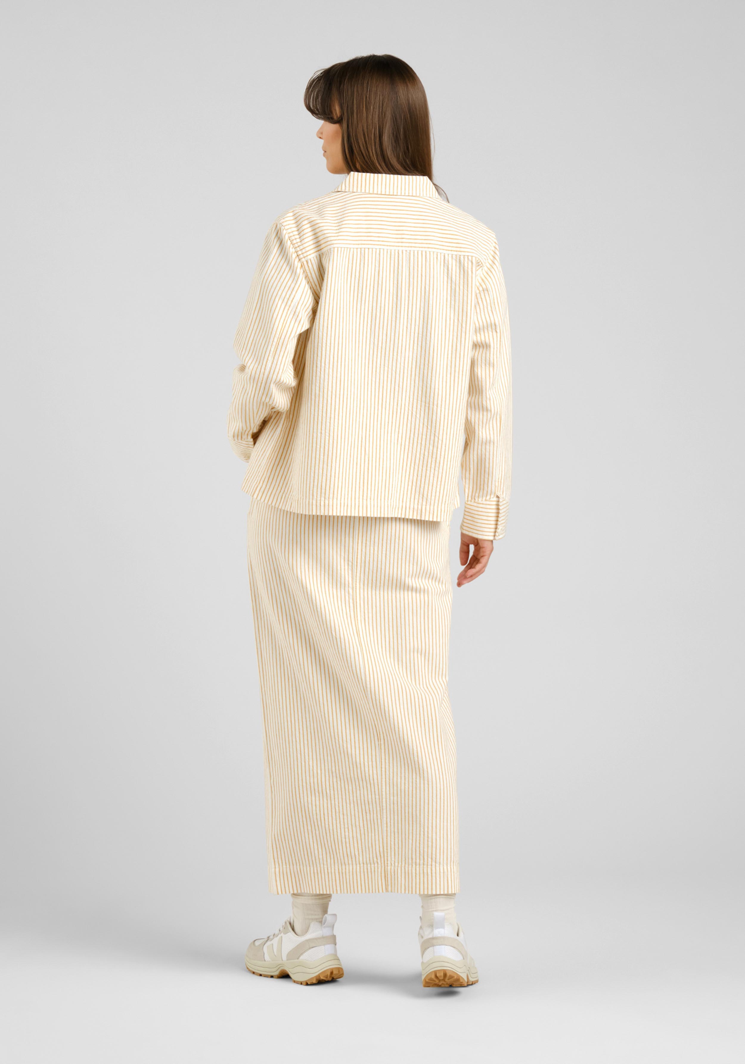 Dedicated Jeans-Rock Finsta Work Stripe Yellow