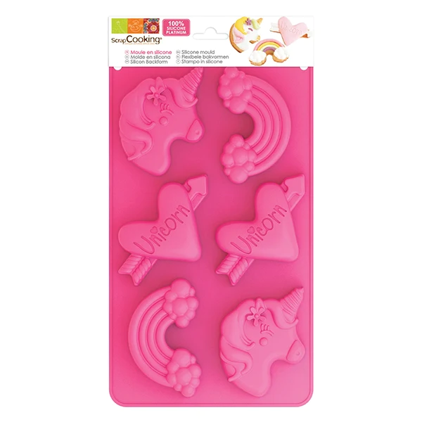 Moule en silicone Licorne Scrapcooking