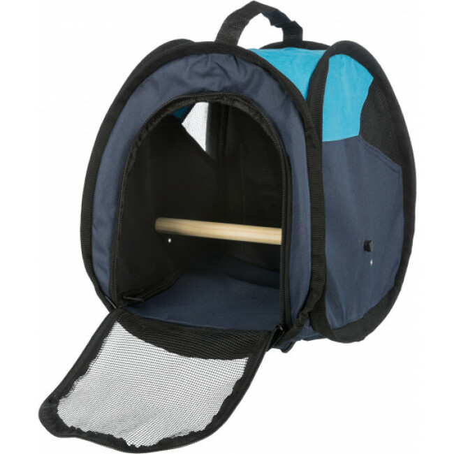 Sac de transport pliable avec perchoir pour oiseaux