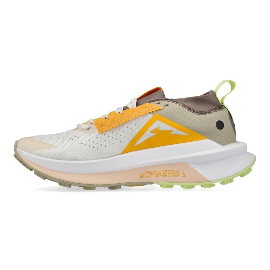 Nike Chaussures de Running ZoomX Zegama Trail 2 - Blanc/Noir/Kaki/Marron/Orange Femme