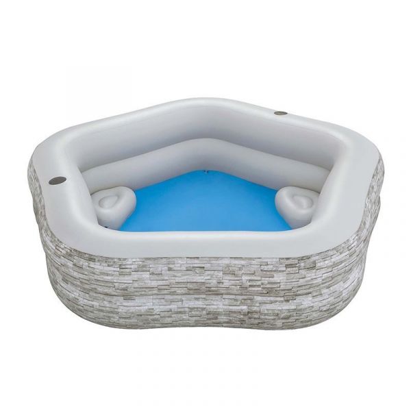 Bestway Piscina Insuflável Familiar 213x206x53 cm  6 Anos
