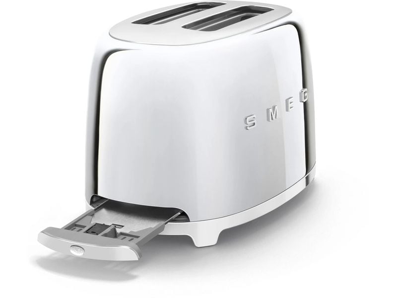 SMEG Toaster 50'S Retro Style TSF01SSEU Metall Klassischer Toaster