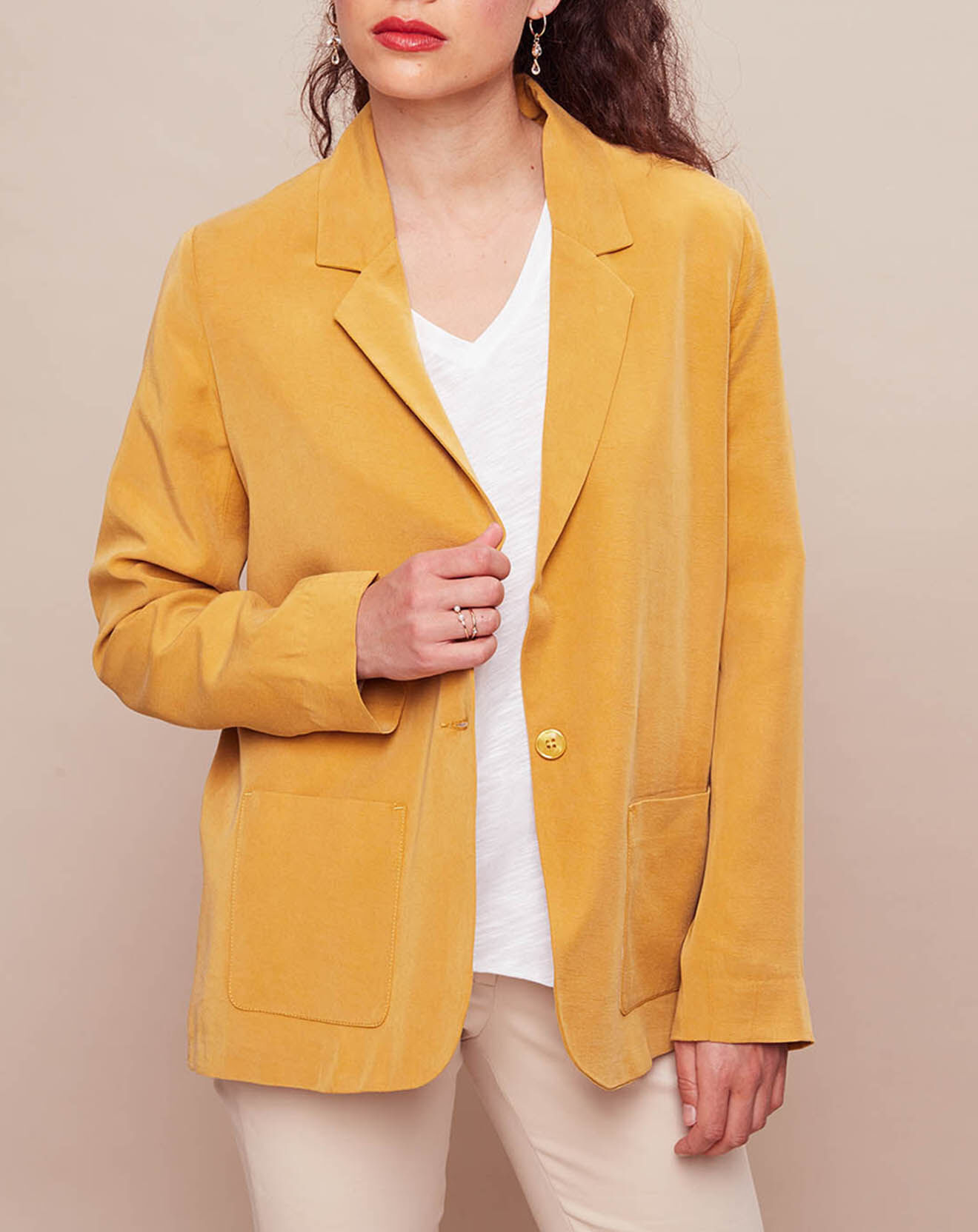 Harris Wilson Veste blazer Drystene ambre