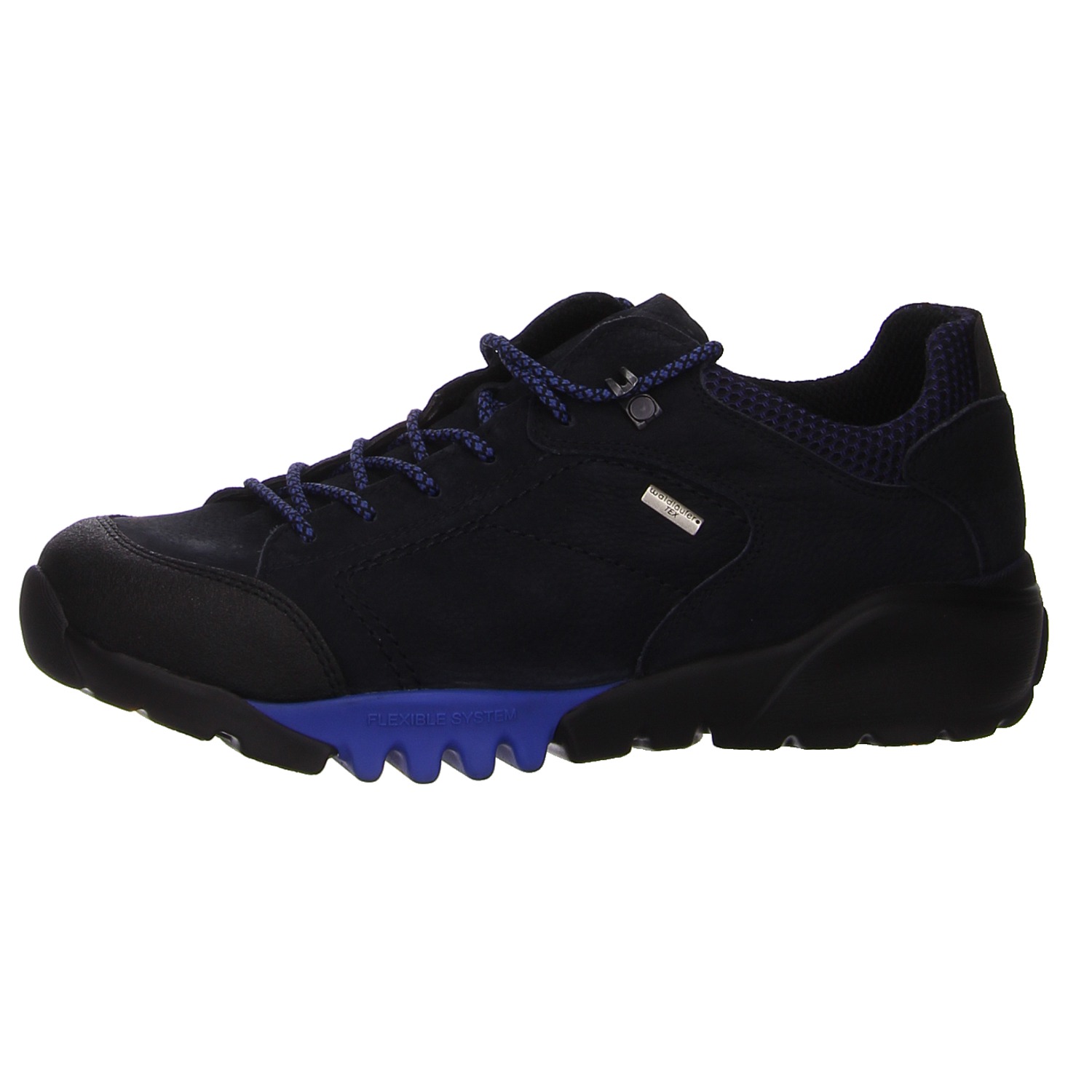 Waldläufer Sneaker schwarz schwarz