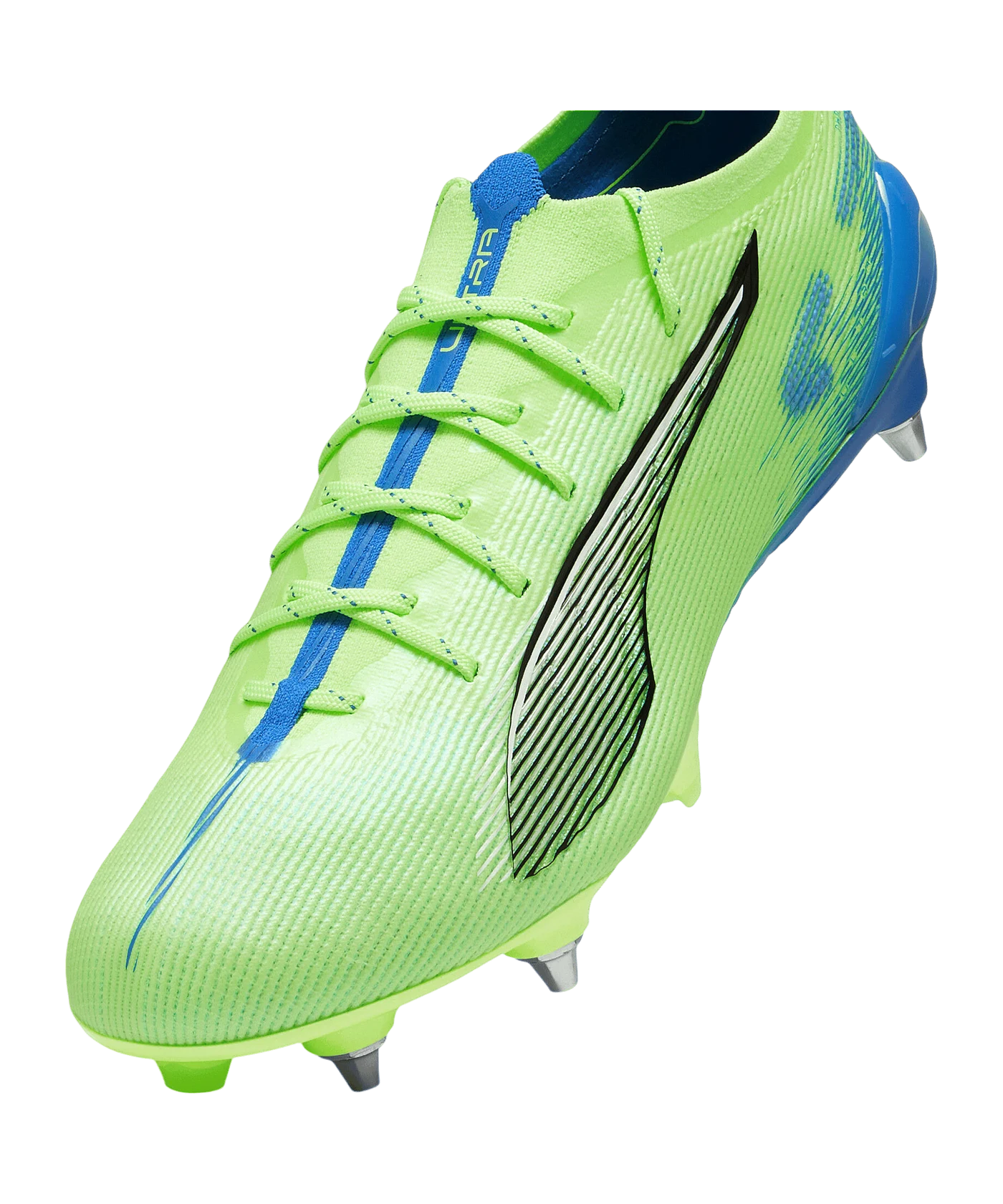 PUMA ULTRA 5 Ultimate MxSG Lights Out Grün Weiss F03