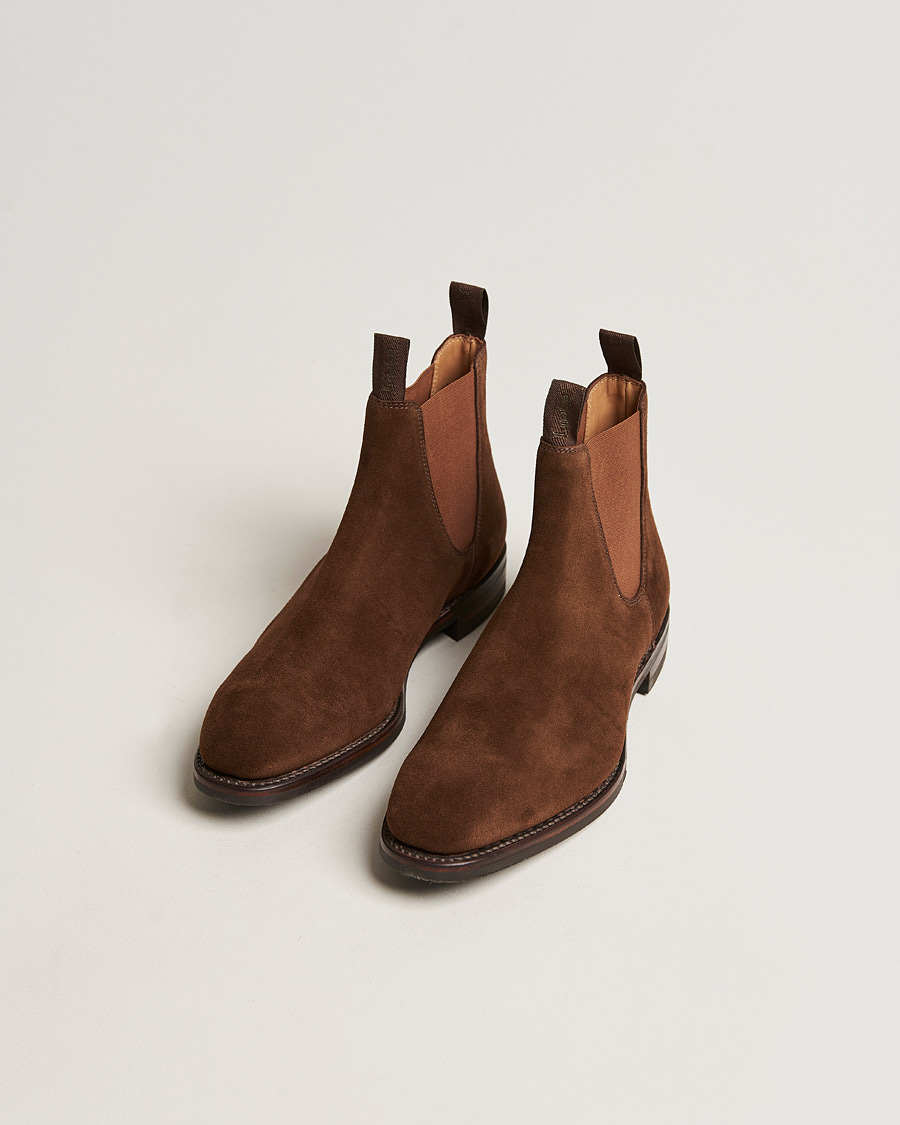 Loake 1880 Chatsworth Chelsea Boot Tobacco Suede