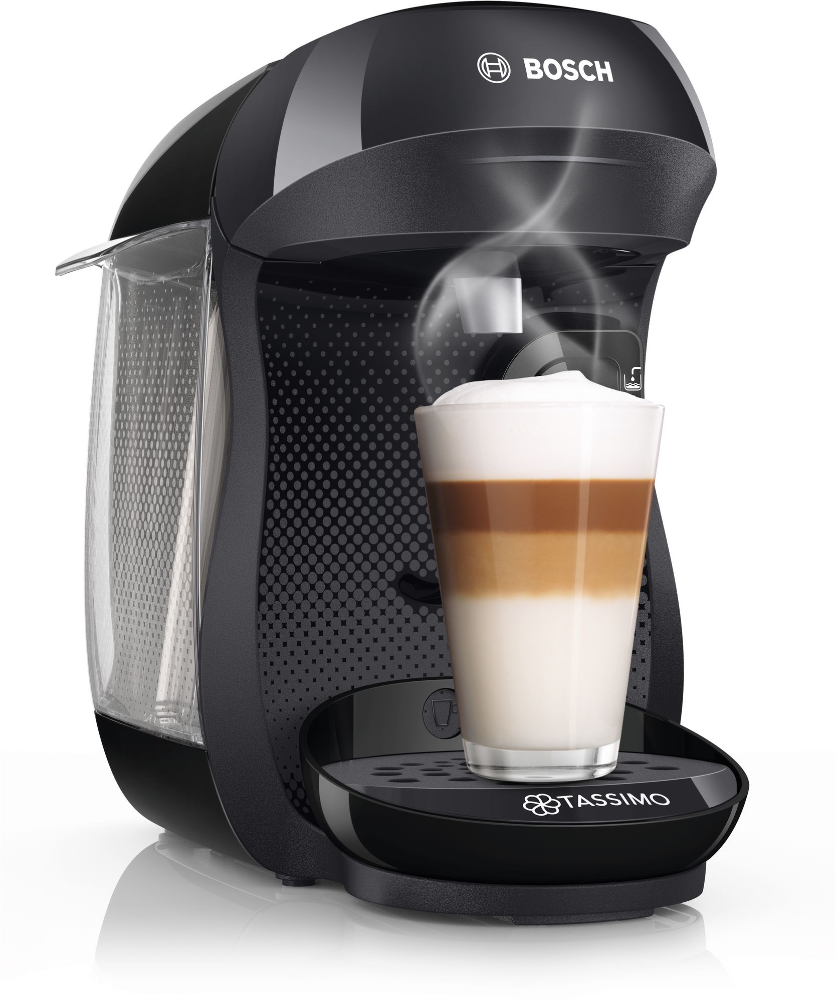 # PRODUTO RECONDICIONADO # TASSIMO HAPPY TAS1002N--B Máquina de Café Multibebidas
