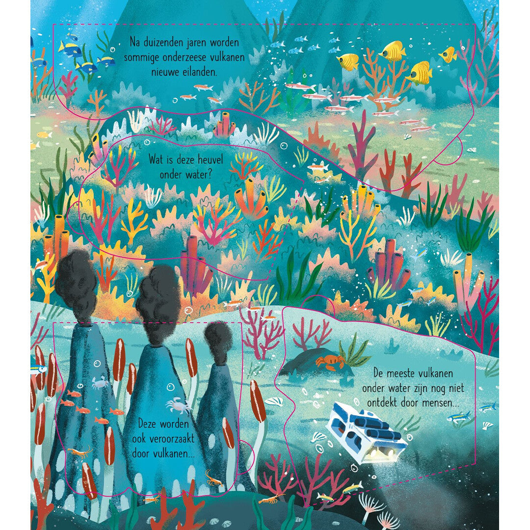 Uitgeverij usborne vulkanen en aardbevingen