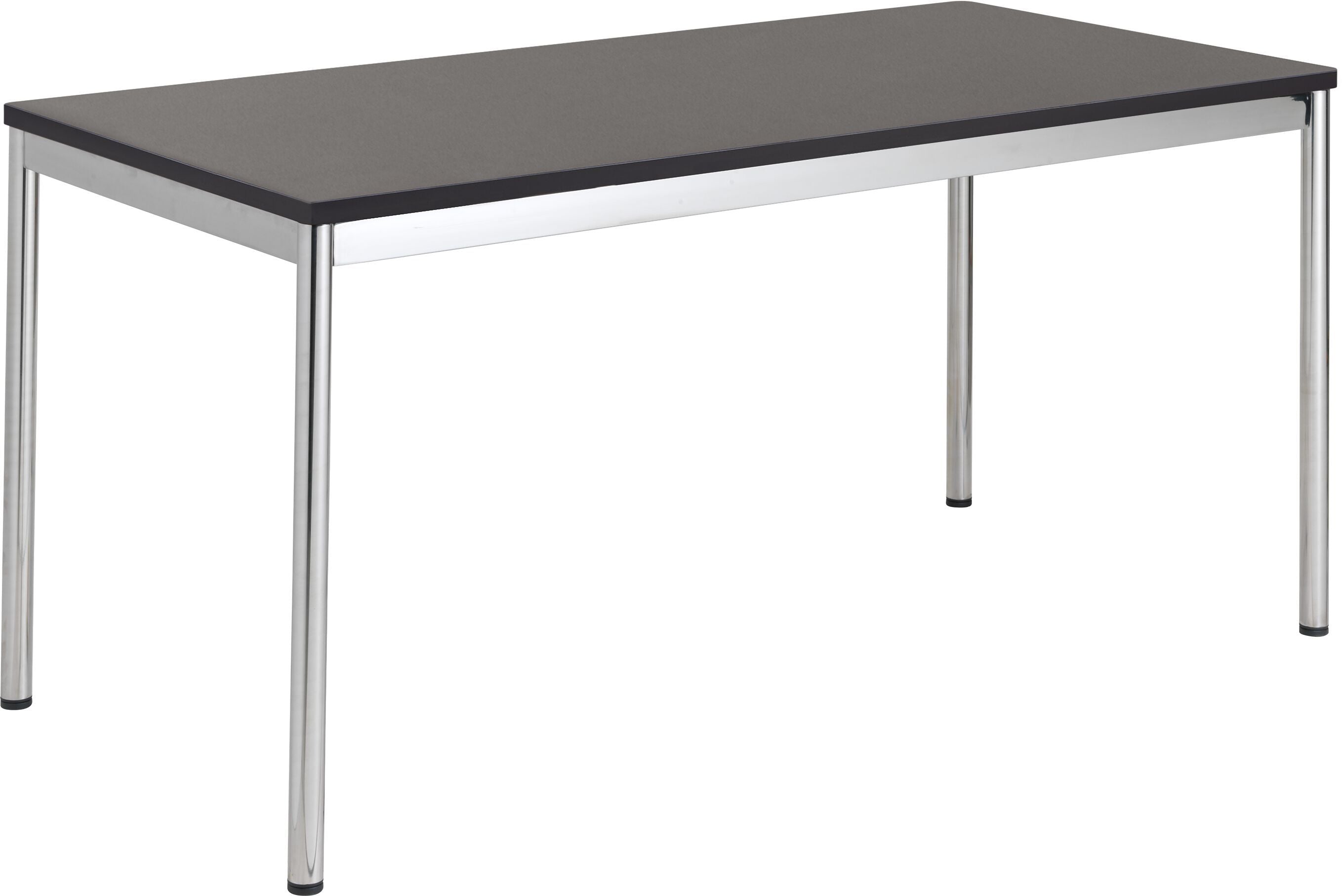 FLEXCUBE Schreibtisch - Schwarz / B: 160.0 cm x T: 80.0 cm x H: 75.0 cm