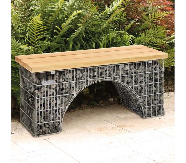 bellissa Sitzbank Bogengabione, 125 x 45 x 54