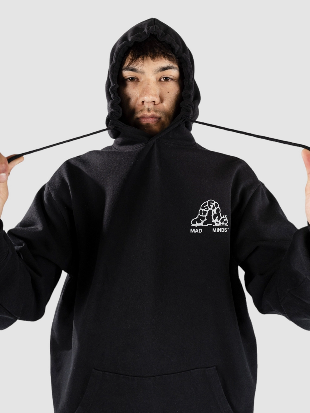 Misfit Shapes Third Cycle Hoodie pigment black