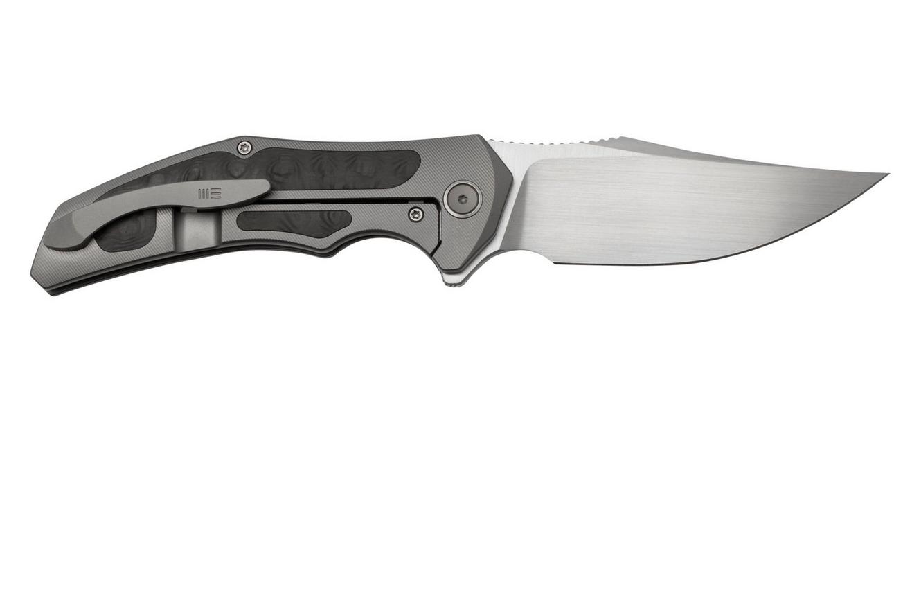 WE Knife Magnetron Gray Titanium Rose Carbon Fiber, Hand Rubbed CPM 20CV WE18058-2 zakmes