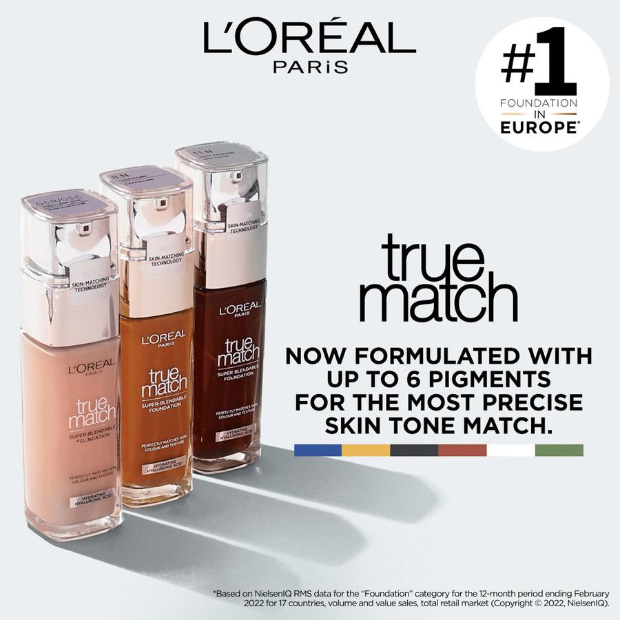 L'Oréal Paris True Match Super-Blendable Foundation C.1 Rose Ivory 30ml