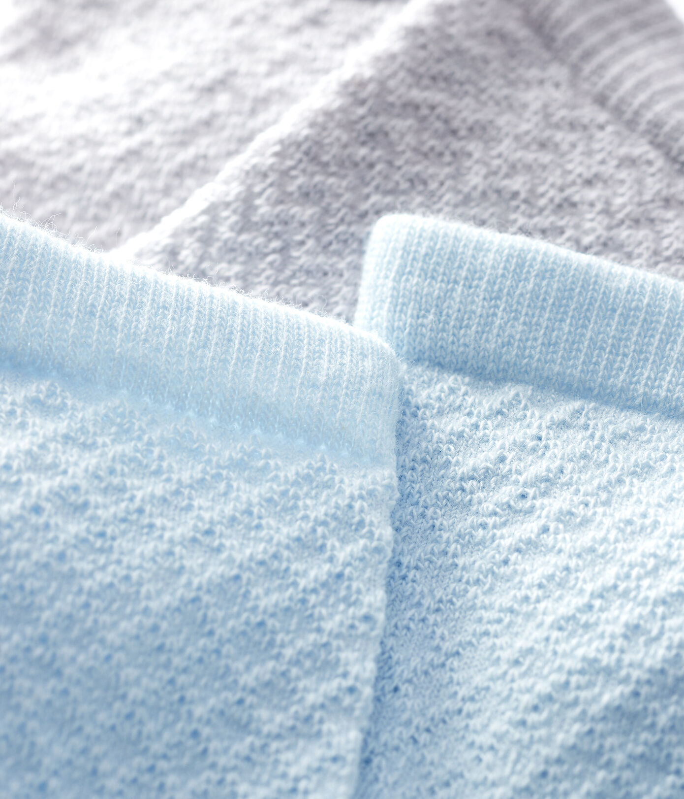 Lot de 2 chaussettes reliéfées bébé fille/garçon
