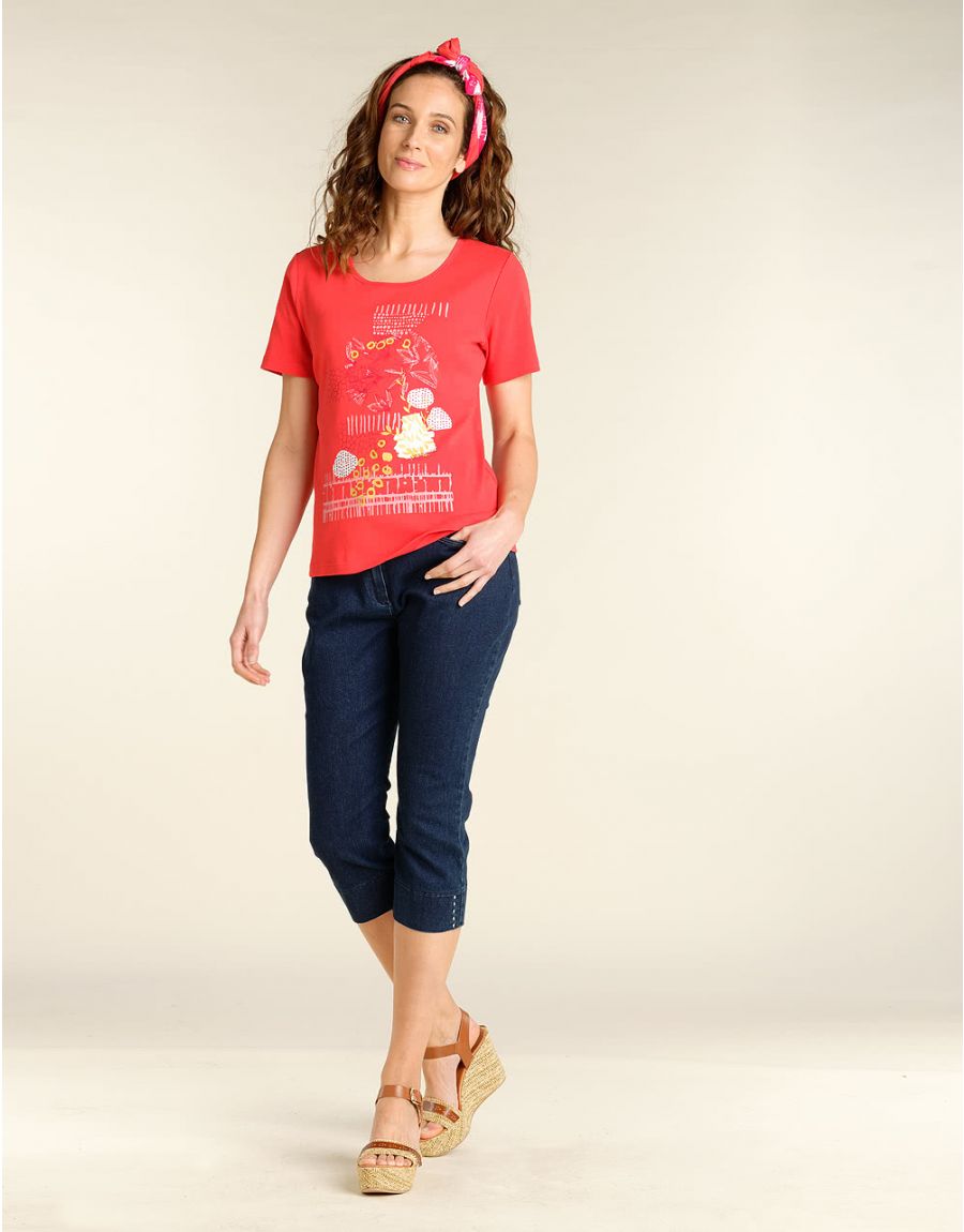 T-shirt corail coton BIO