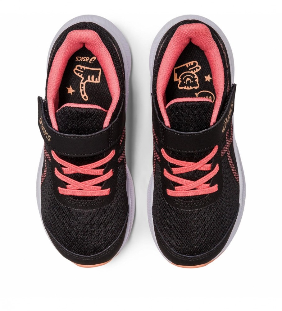 Tênis Asics Patriot 13 P preto e rosa