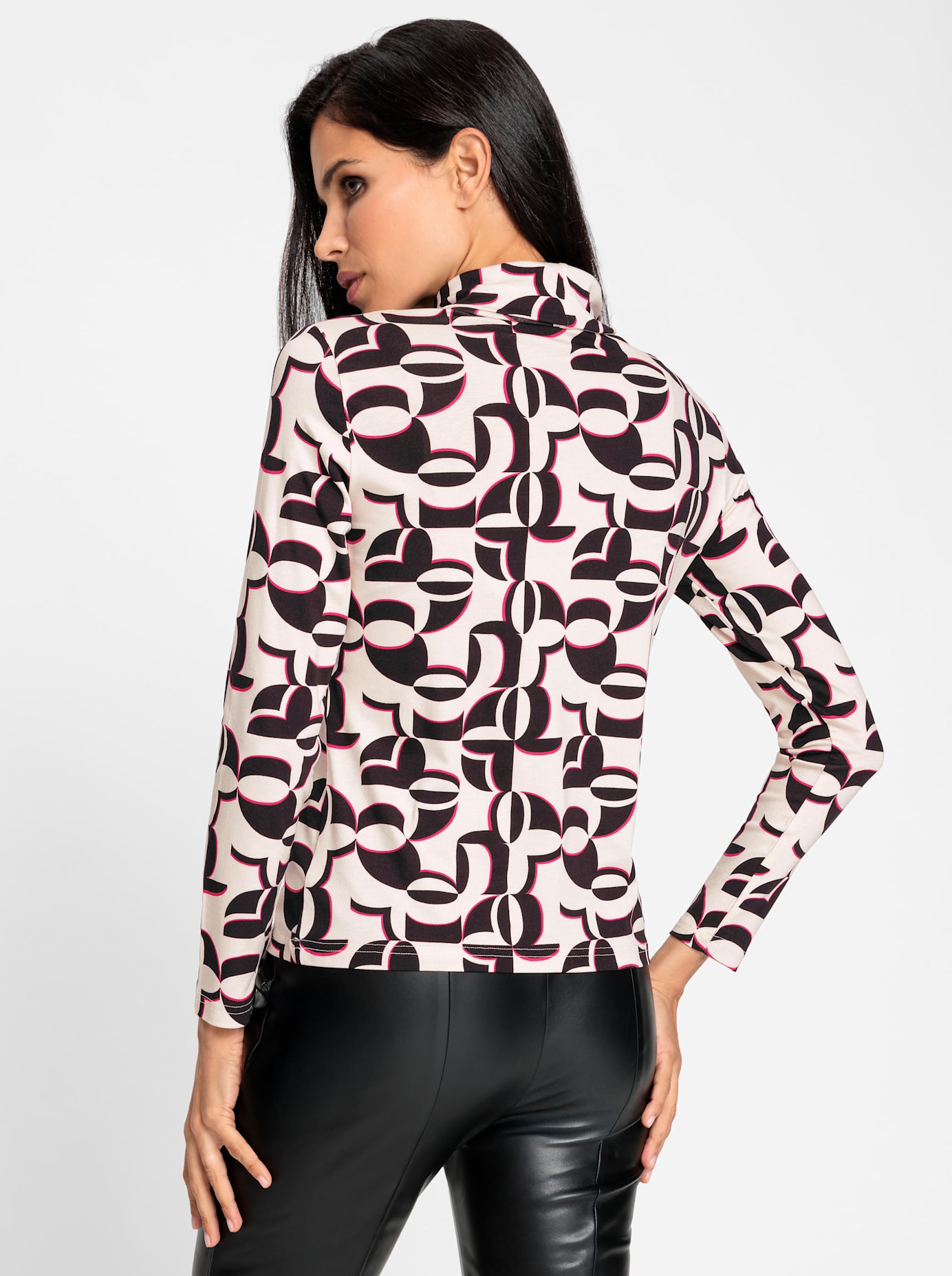 heine Langarmshirt »Rollkragen-Shirt«, 1 Stk.