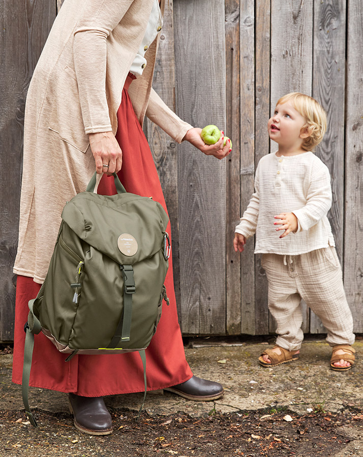 Wickelrucksack OUTDOOR (28x16x42) in olive