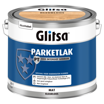 Glitsa parketlak mat blank intensief gebruik 2,5 l