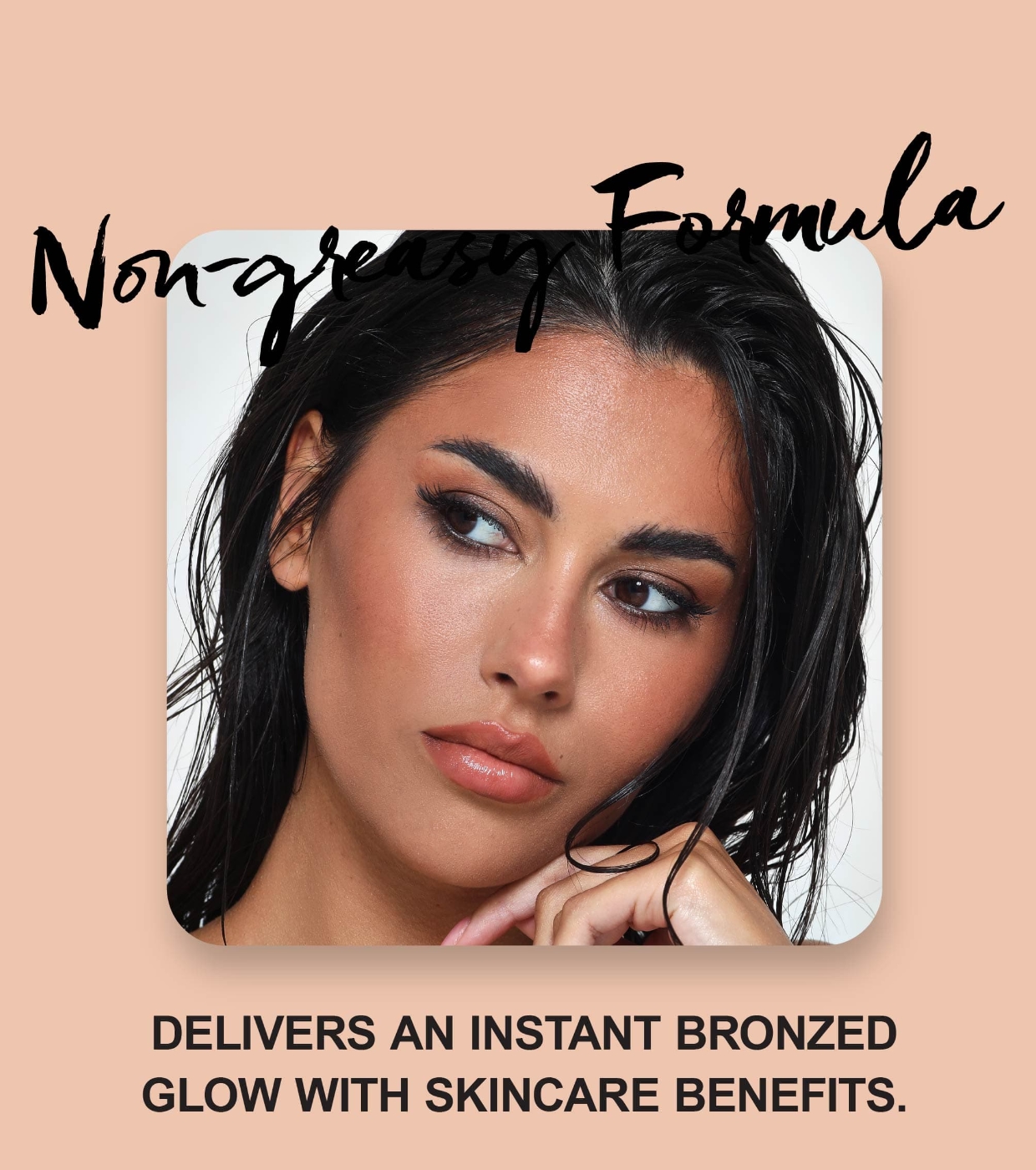 Technic Cosmetics - Gotas bronzeadoras com ácido hialurônico - Dark