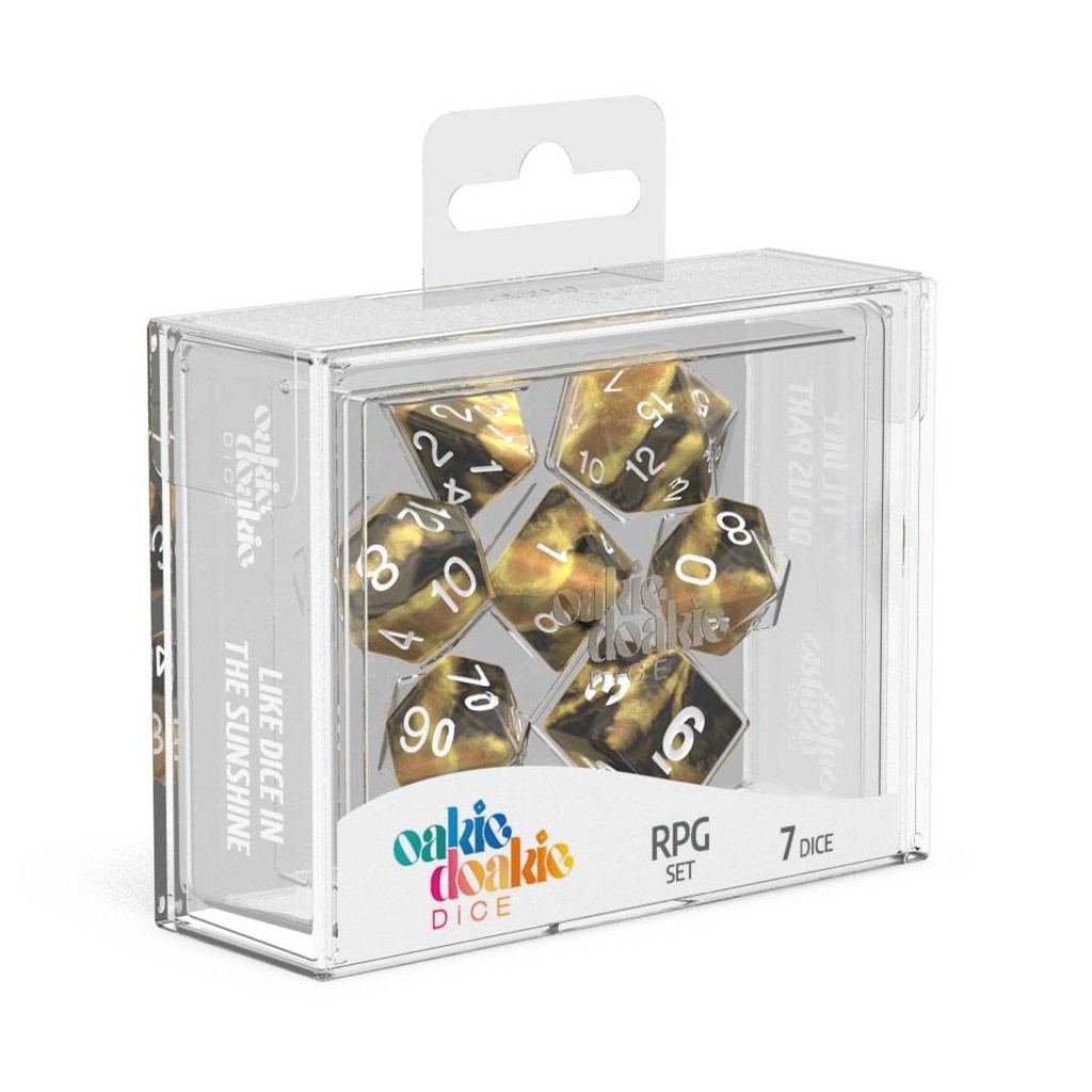 Oakie Doakie Dice dés RPG-Set Gemidice - Hornet (7)