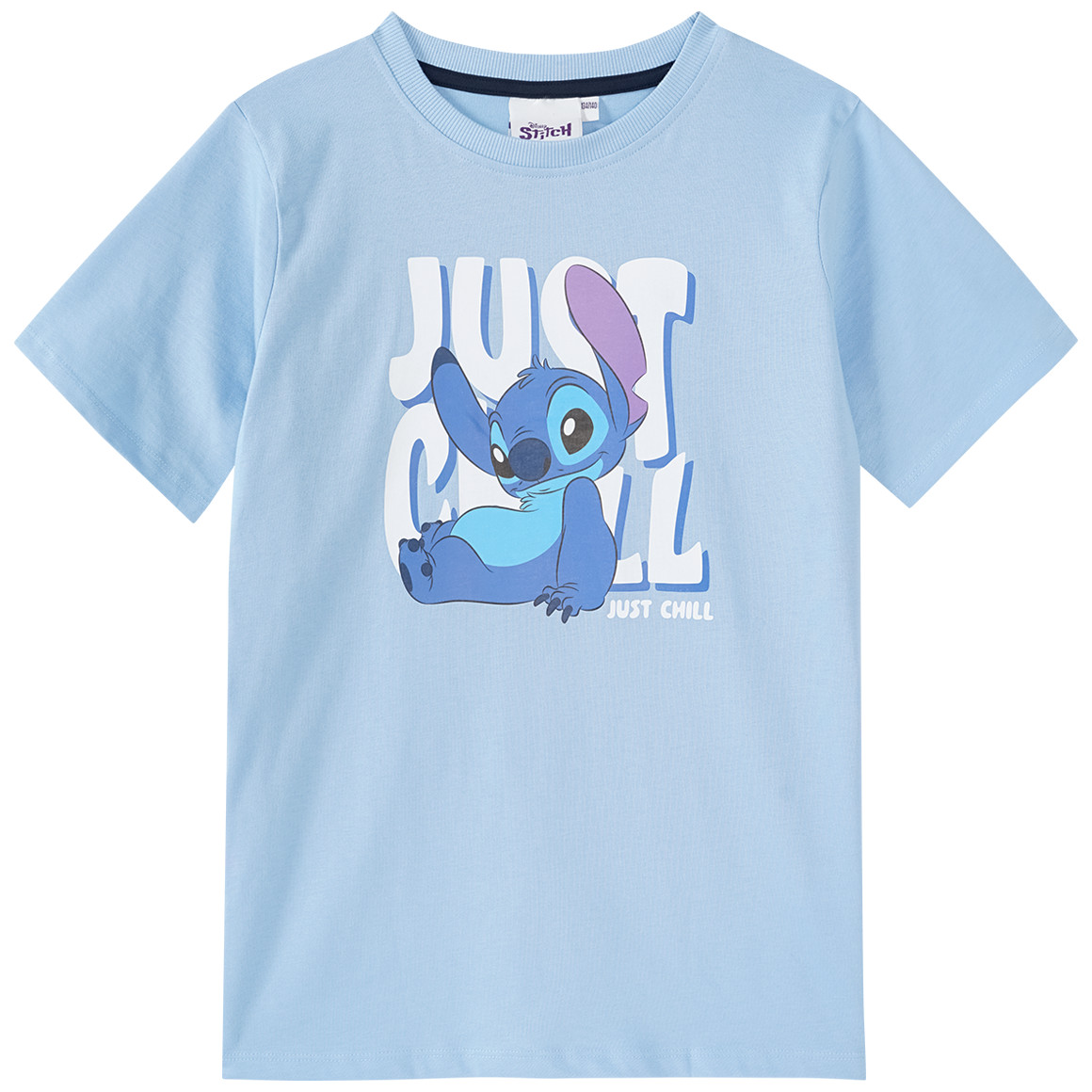 Topolino Disney Stitch Shorty mit Print hellblau / dunkelblau