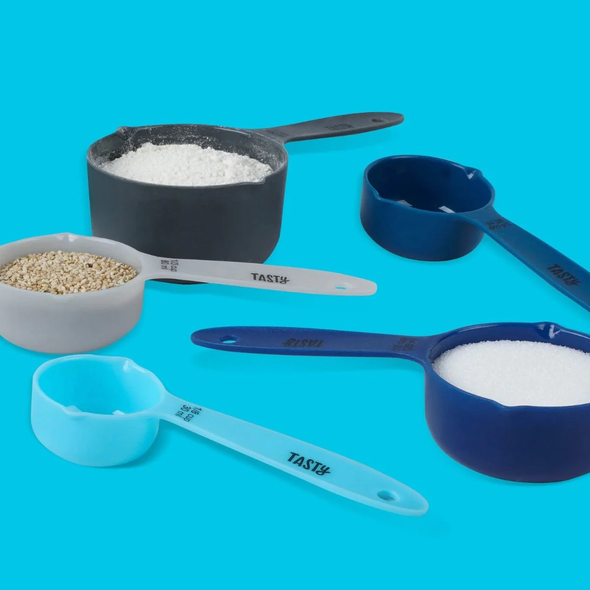 Lot de 10 tasses et cuillères doseuses Core Tasty