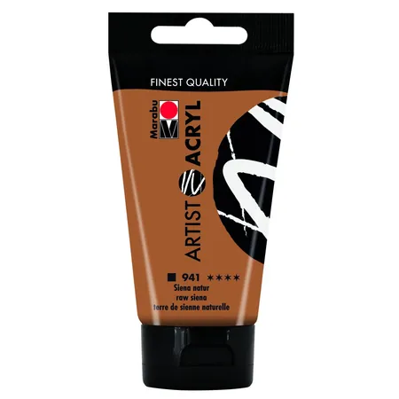 Marabu Artist Acryl, Siena natur 941, 75 ml