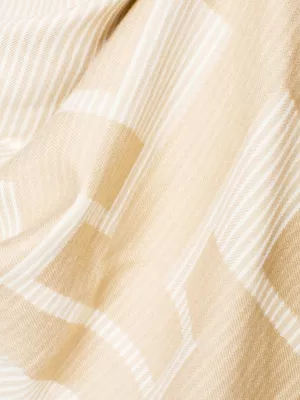 Lenço quadrado TH Monogram Jacquard