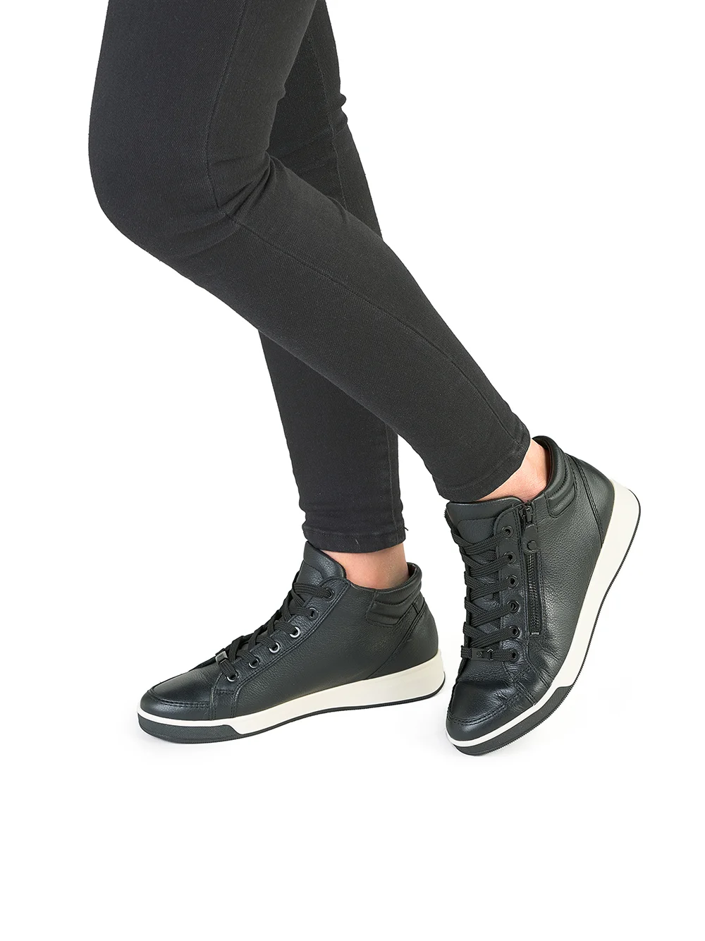 Hightop Sneaker Rom schwarz