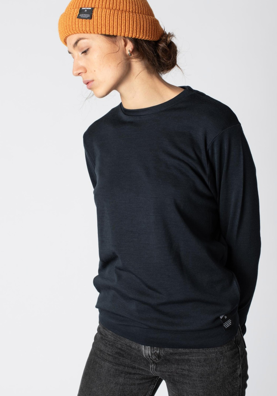 Jeckybeng The Merino Sweater Unisex Midnight